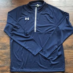 Under armour sz large loose fit 3/4 zip